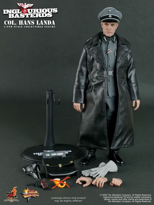 Фігурка 1/6 Hot Toys MMS 134 INGLORIOUS BASTERDS – Col. Hans Landa