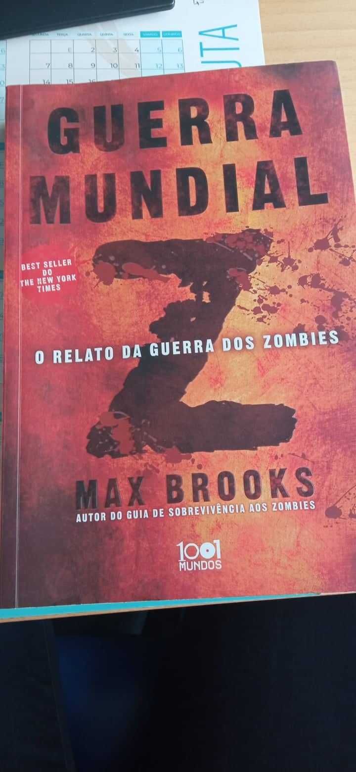 Livro O Relato da guerra dos Zombies