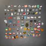 Pins Bandas de Rock Metal Musica
