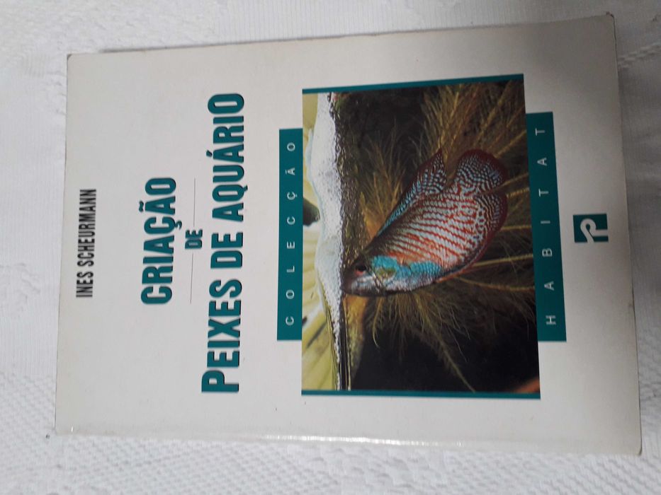 Livro a criação de peixes de aquario