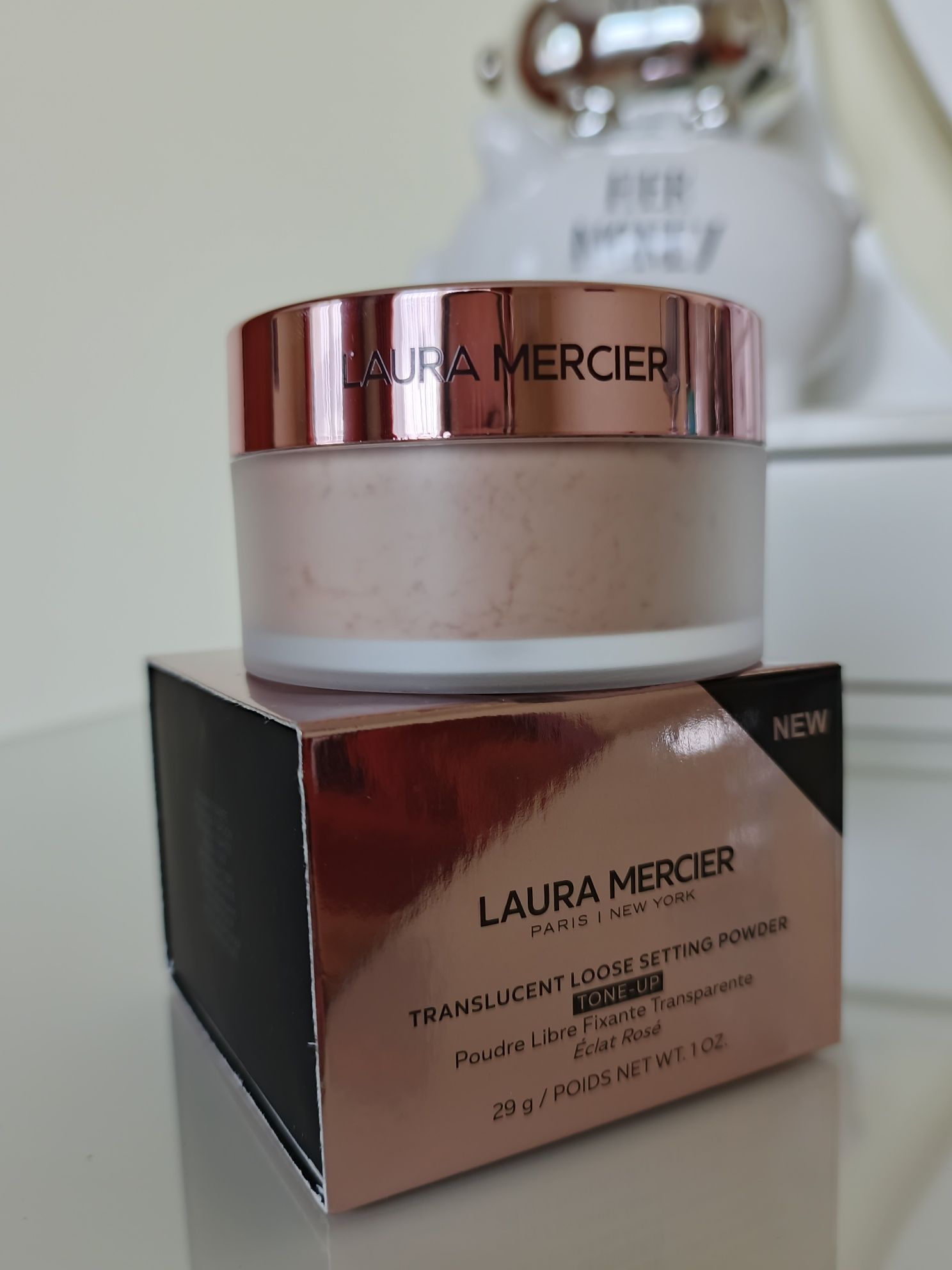 Laura Mercier Translucent Loose Setting Powder TONE-UP 29g – puder syp