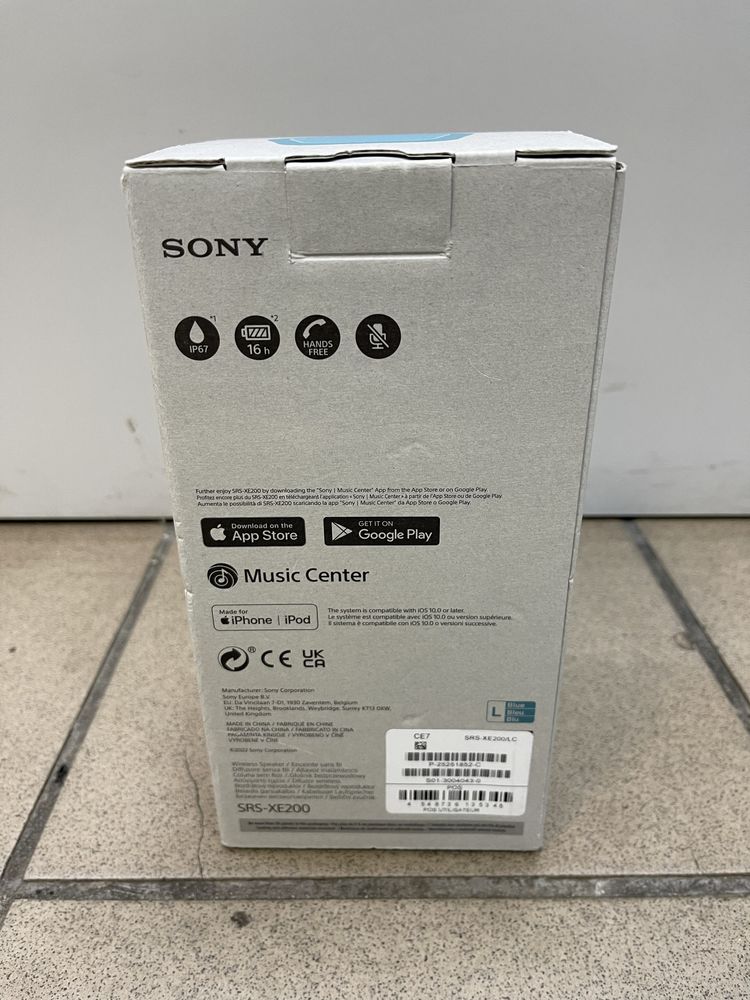 Głośnik bezprzewodowy SONY SRS-XE200 | Karton | Komis66