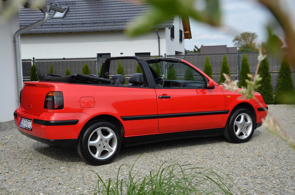 GOLF CABRIO, 1.8B, SUPER STAN, po serwisie!