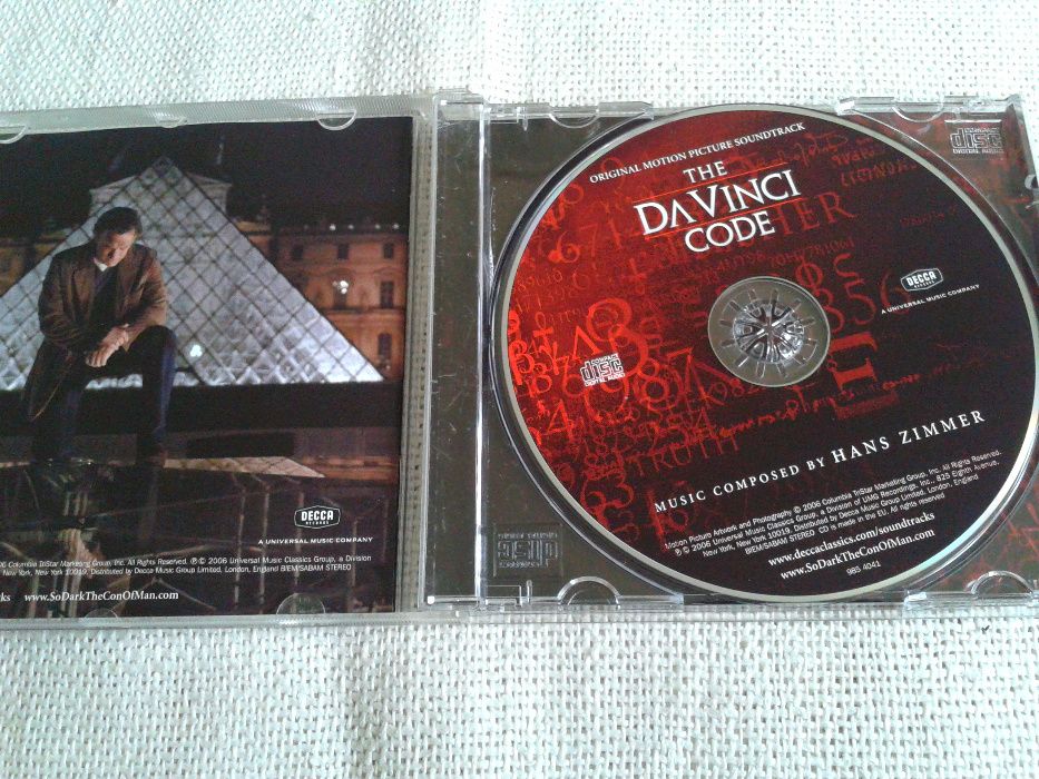 The Da Vinci Code (2006) - Soundtracks CD