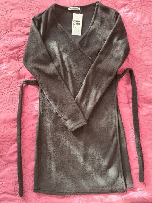 Сукня на запах, ангора рубчик