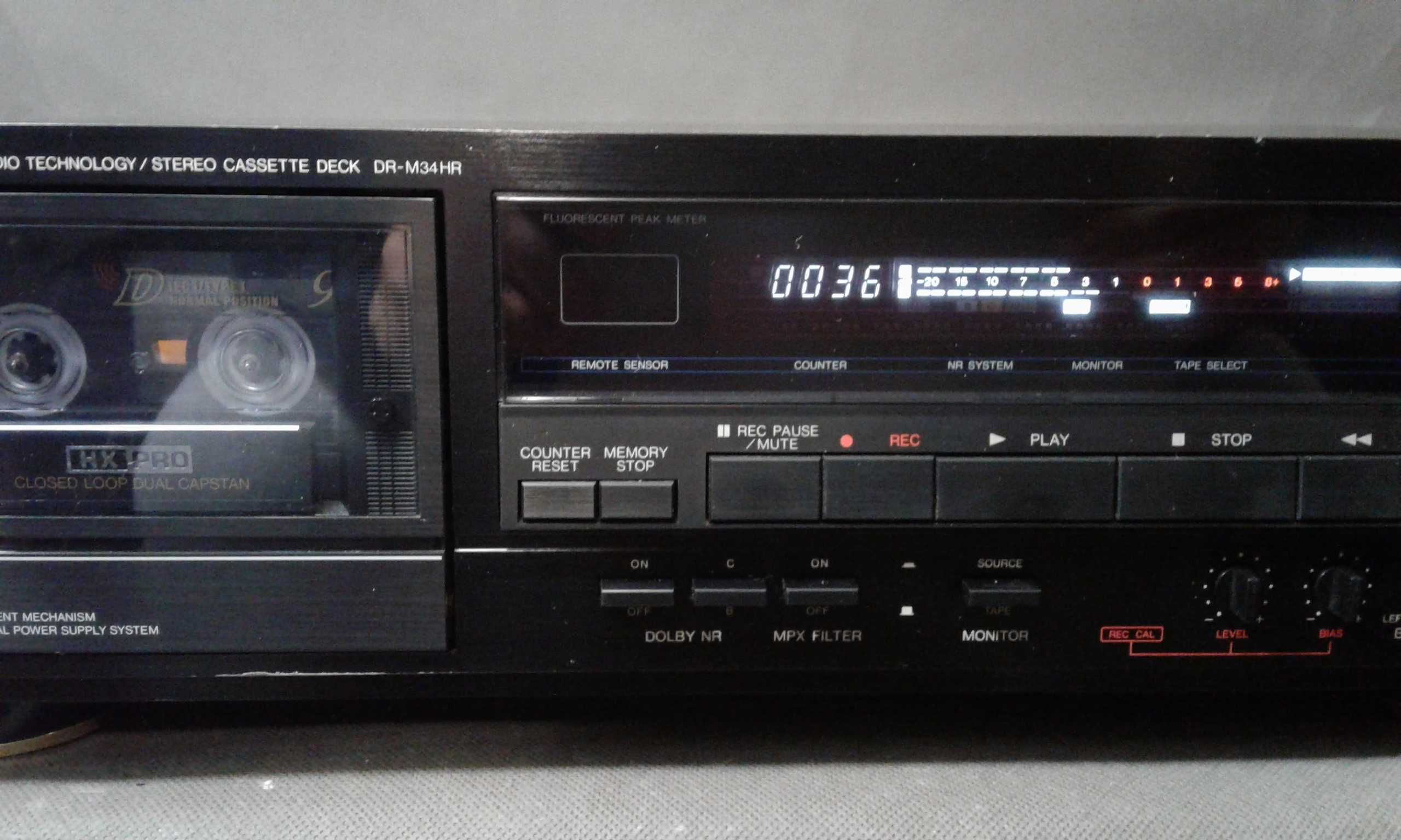 DENON DR-M34HX,magnetofon kasetowy