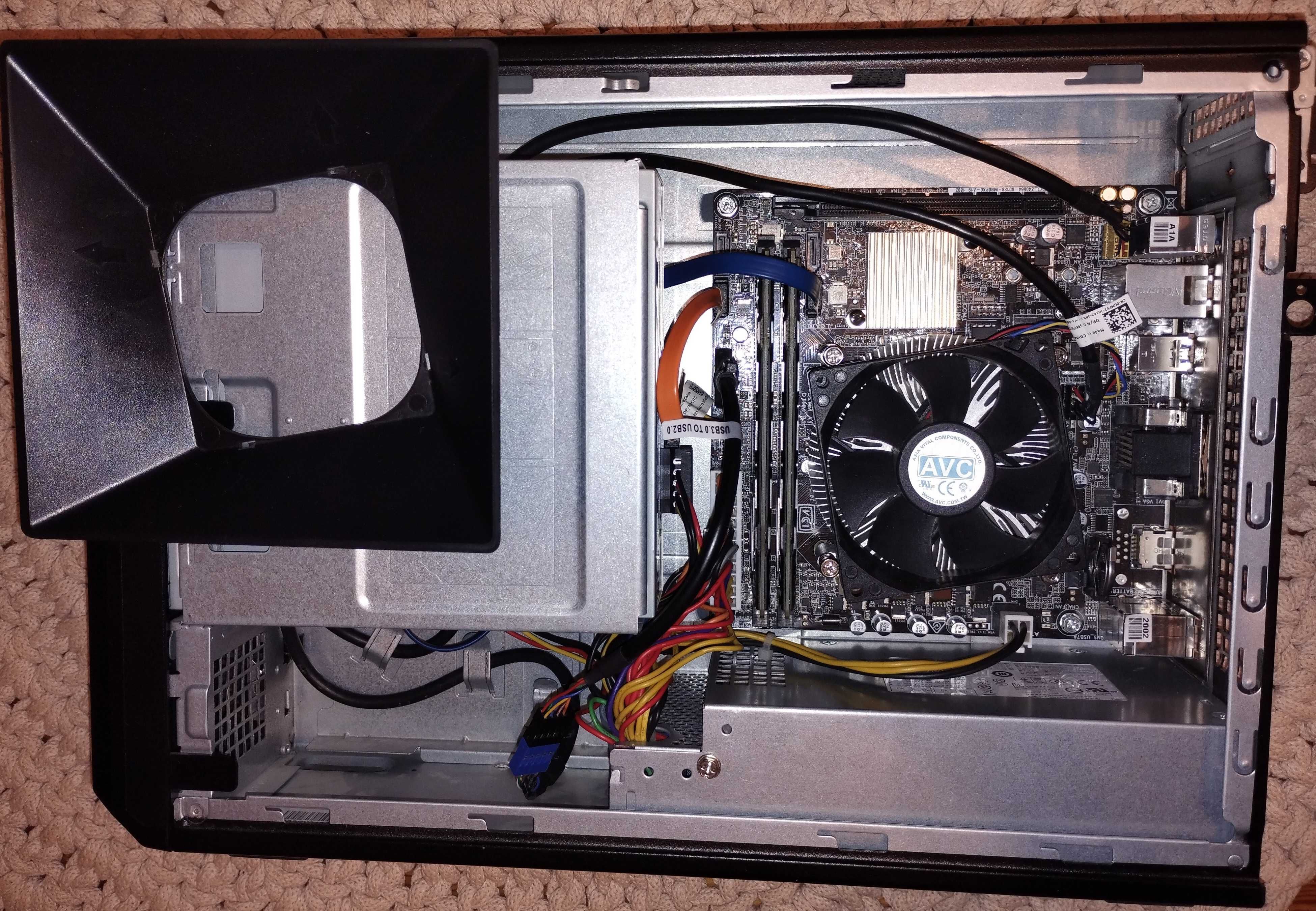 Komp DELL Vostro 270S (Asus ITX, i3-6100, 8gb, SSD240, WiFi, W10pro)