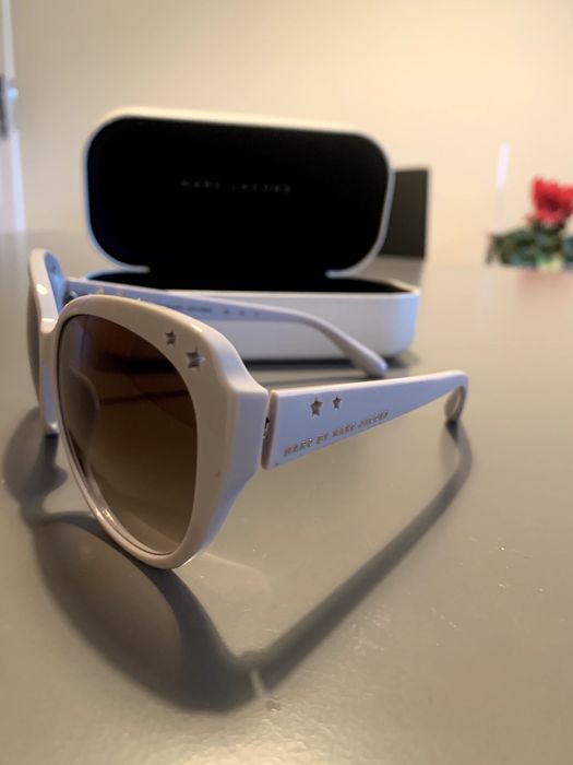 Óculos de Sol Marc Jacobs - cinza claro com estrelas