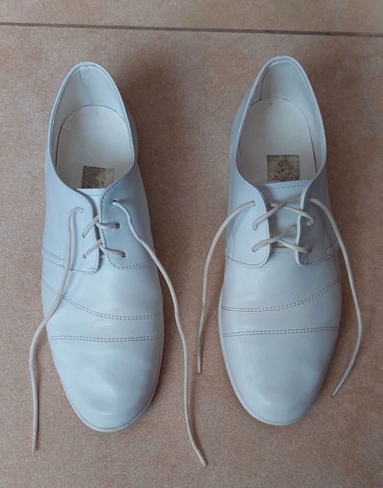 buty do komunii białe chłopięce r.36