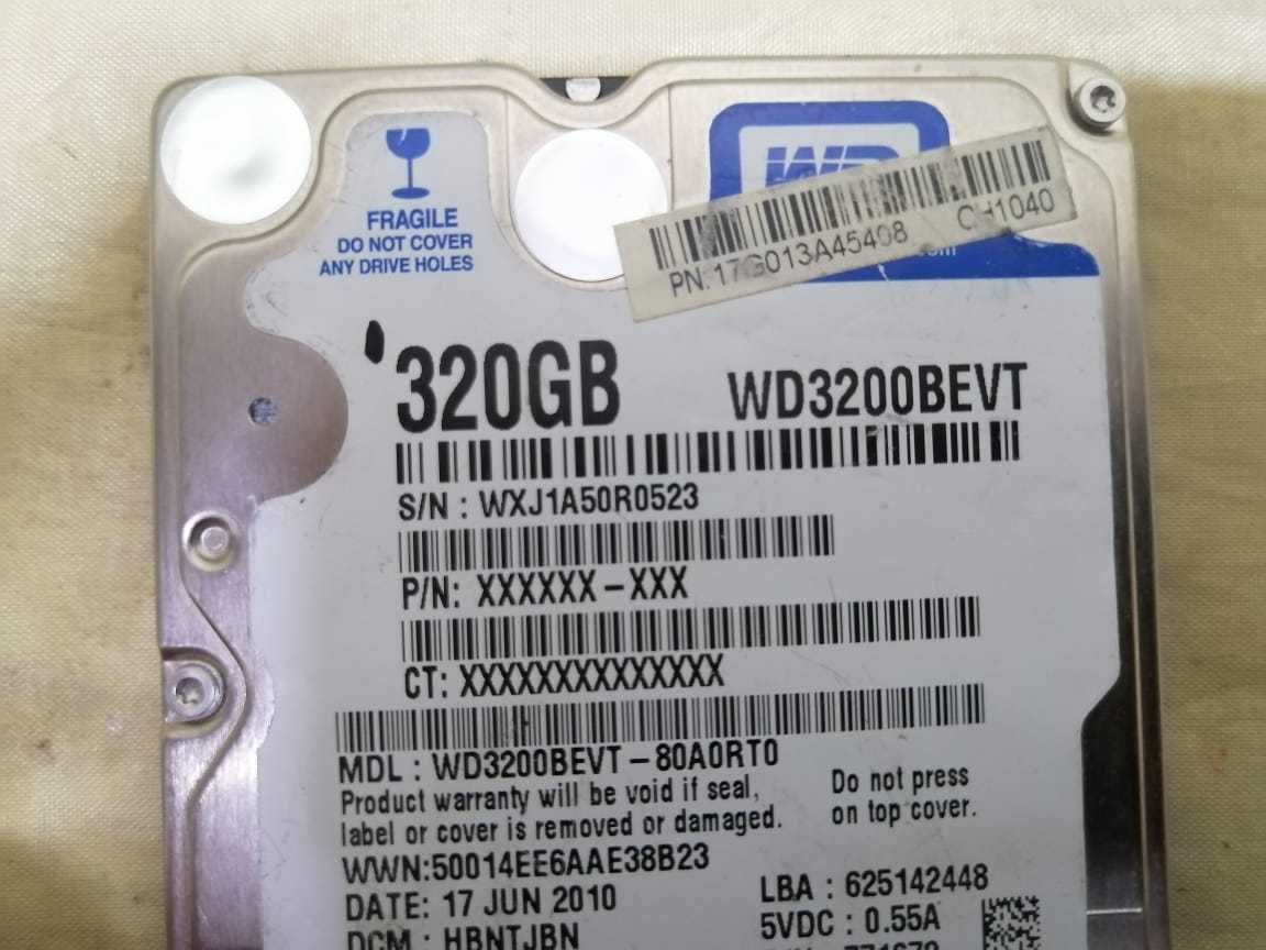 Жёсткий диск 320GB  Western Digital