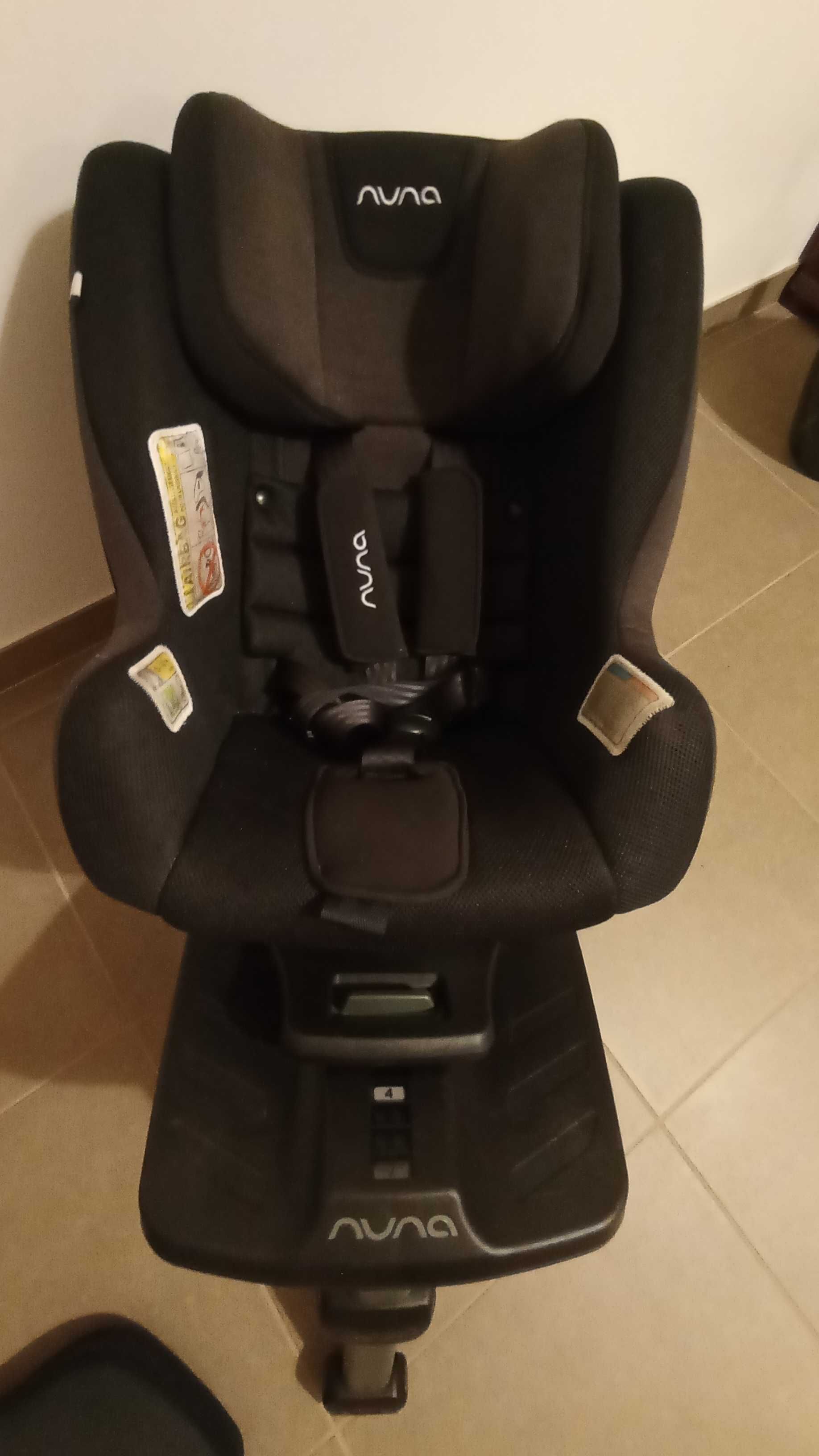 Cadeira auto NUNA - Rebl Plus , ISOFIX , Rotação 360 , contra marcha.