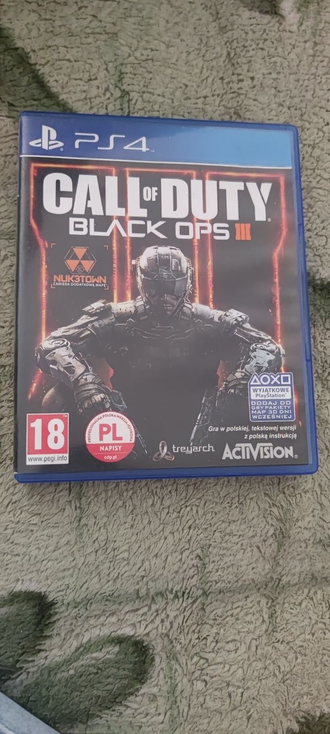 Gra do konsoli PS4 Call Of Duty Black OPS lll