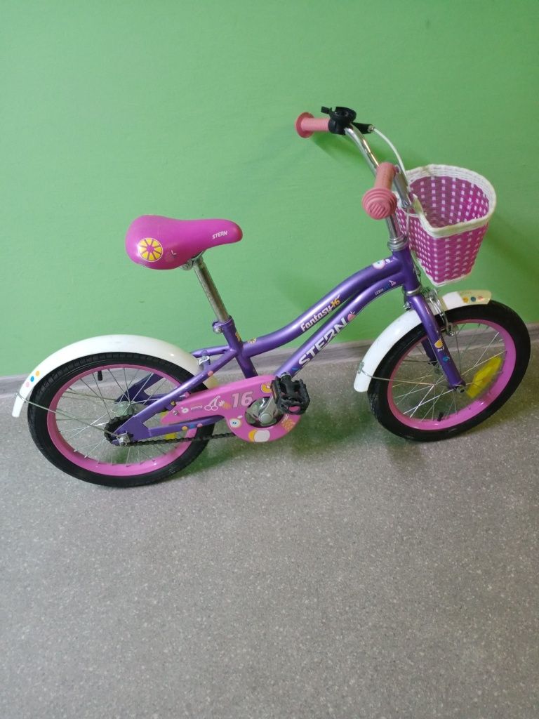 Детский велосипед для девочки до 7 лет STERN