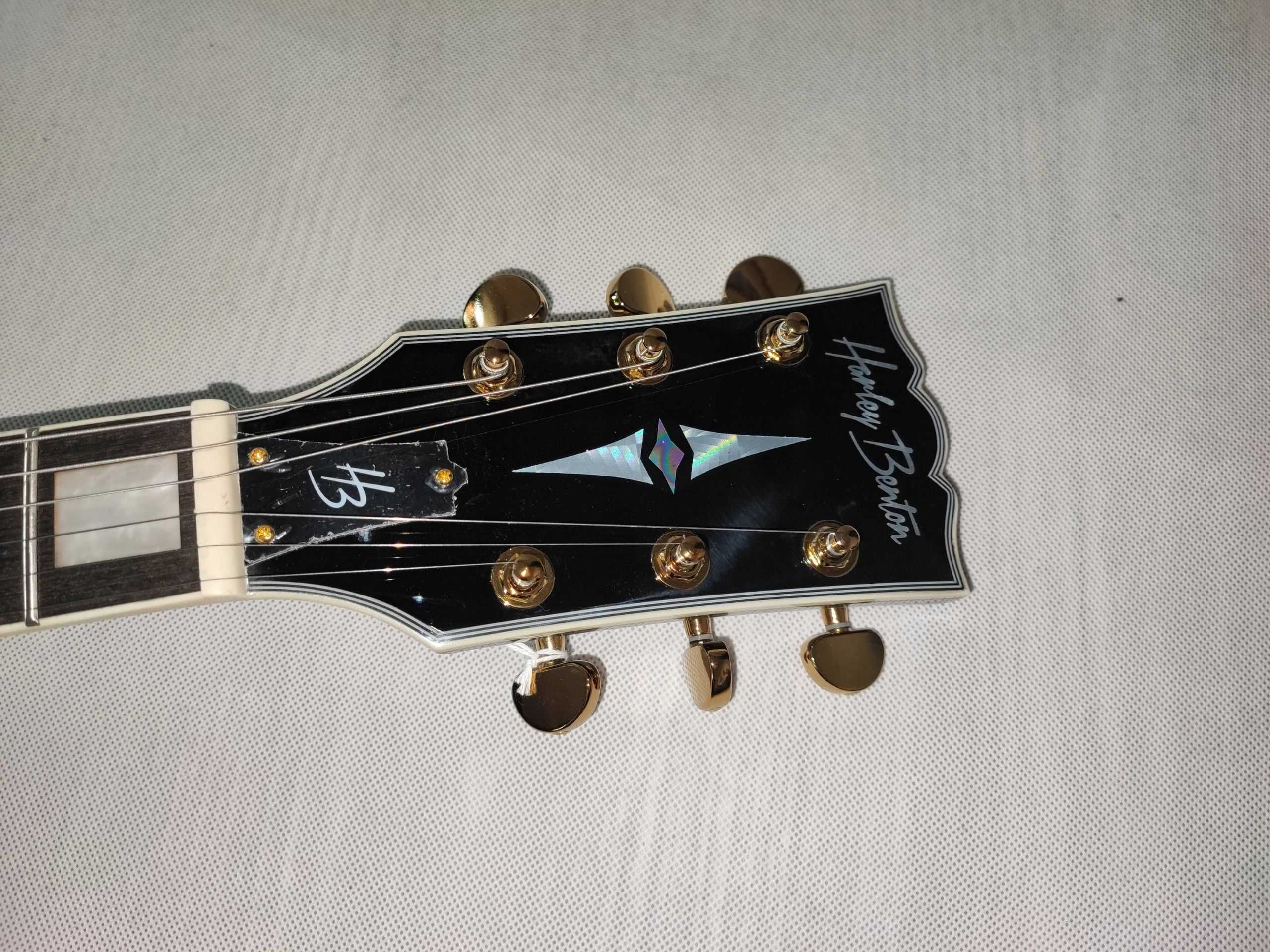 Harley Benton SC-500 BK gitara elektryczna LES PAUL - USTAWIONA