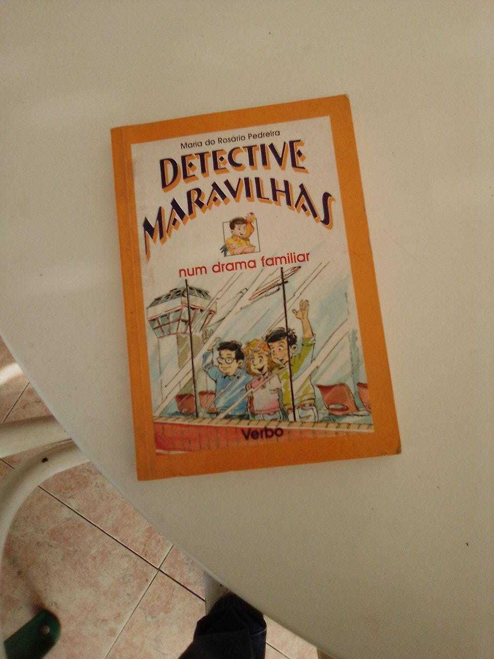 livro detective maravilhas num drama familiar