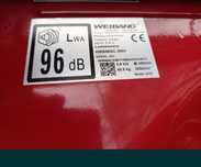 Kosiarka spalinowa z napędem Weibang model WB506.