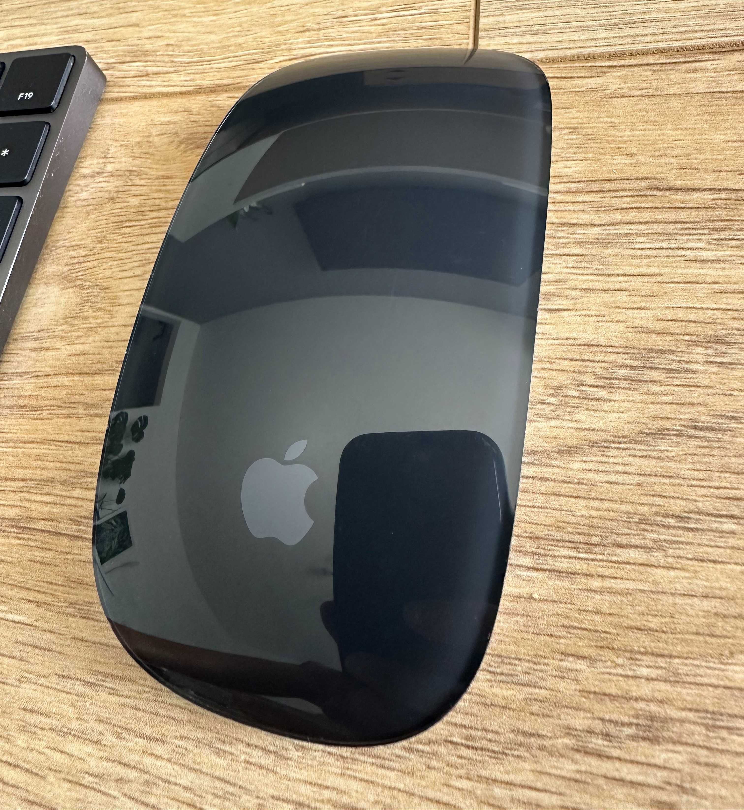 Zestaw Apple Magic Keyboard i Apple Magic Mouse (lightning, czarne)
