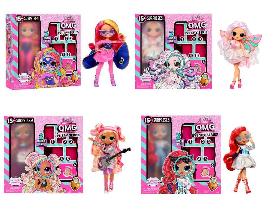 Кукла Лол Сюрприз ОМГ Рок звезда LOL Surprise OMG Eye Spy Rockstar