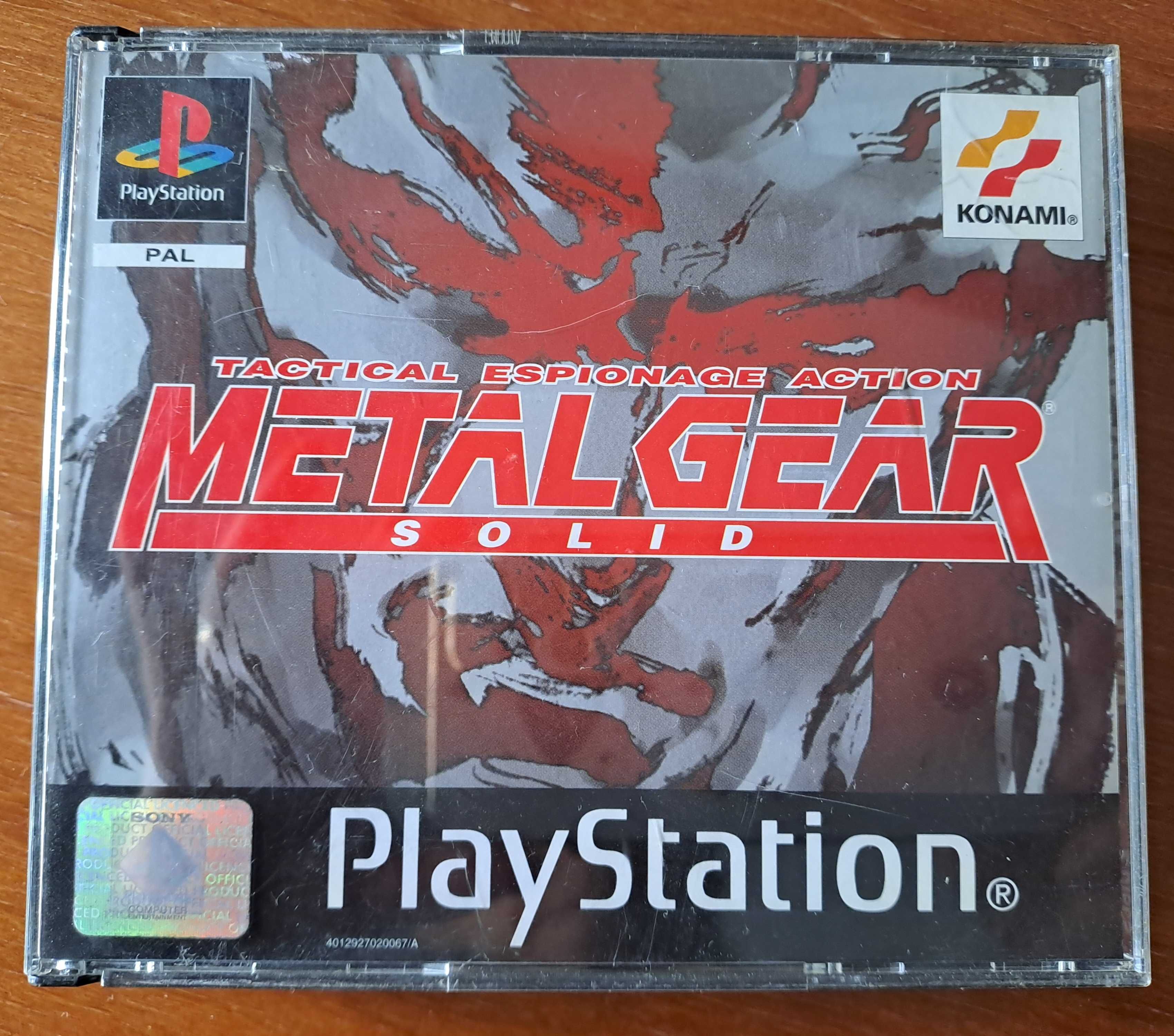 Jogo Metal Gear Solid playstation