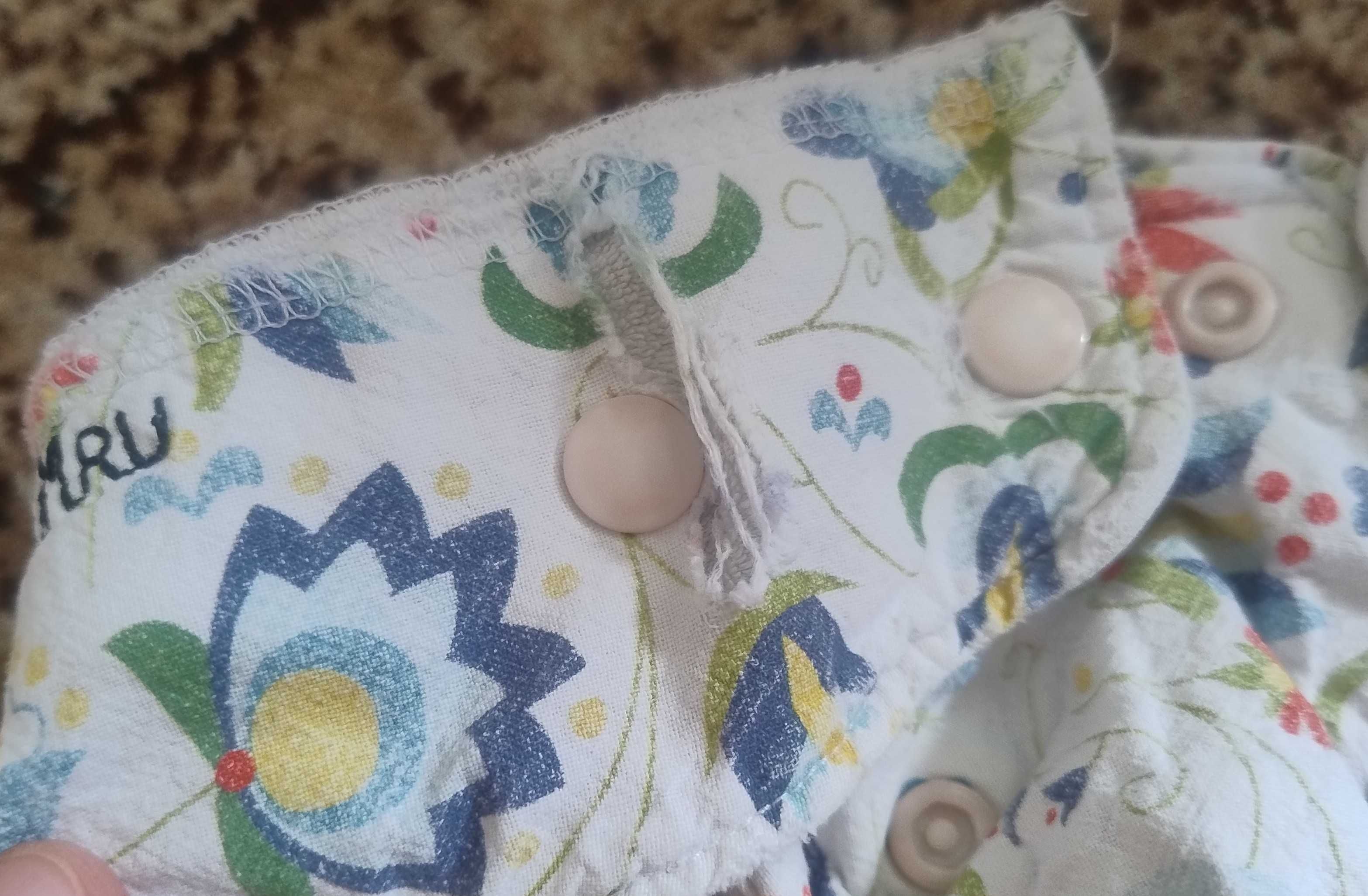 Pielucha wielorazowa Mru Mru formowanka kieszonka Os