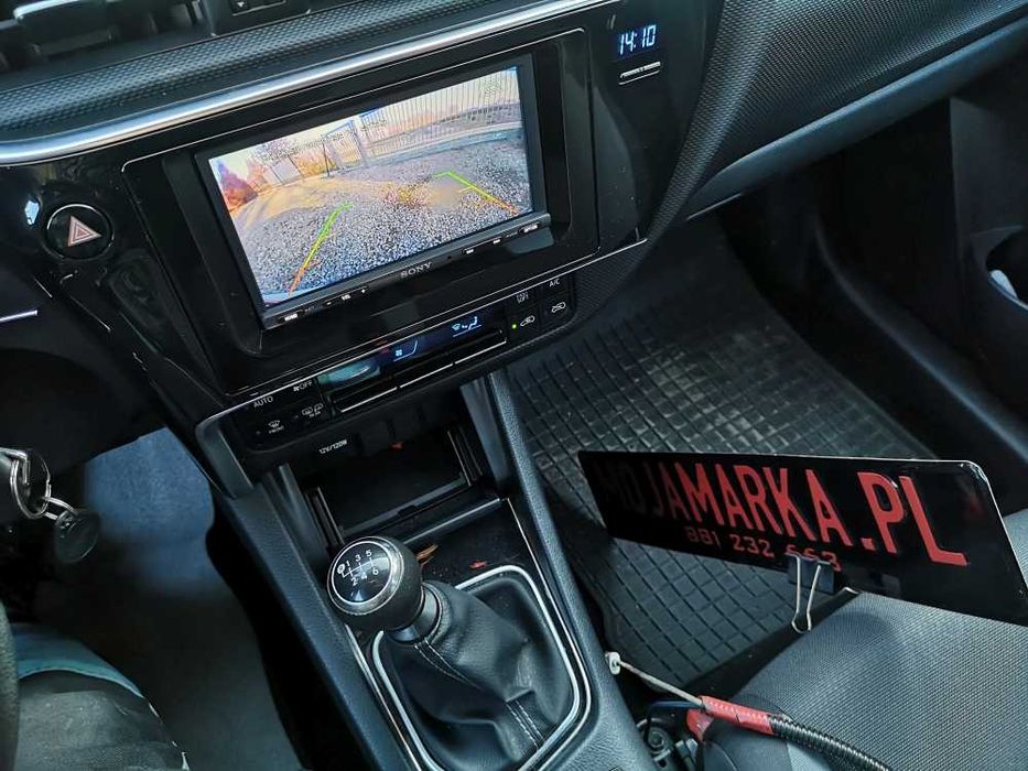 Nawigacja 2din SONY z Android Carplay Toyota Auris Corolla z montażem