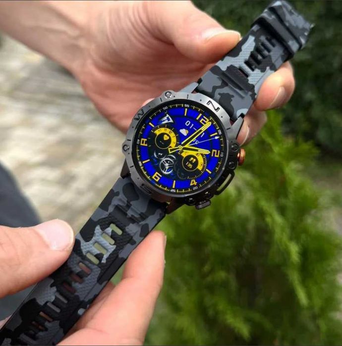 Modfit Combat All Black — годинник для активного життя