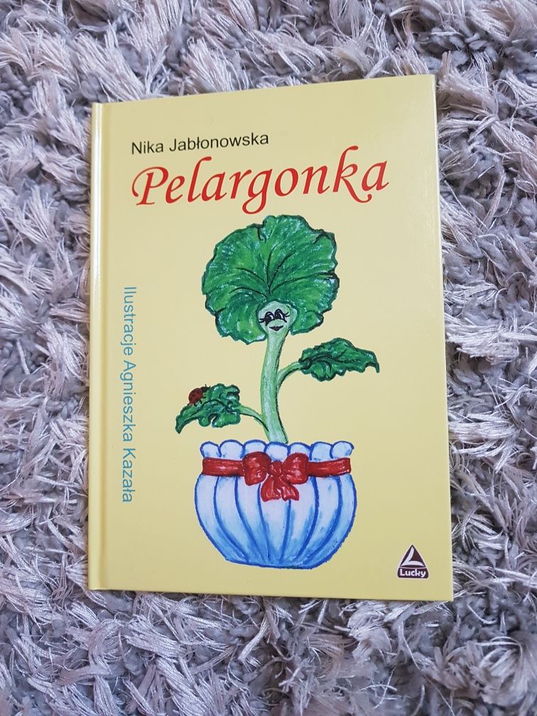 Książka dla dzieci "Pelargonka"