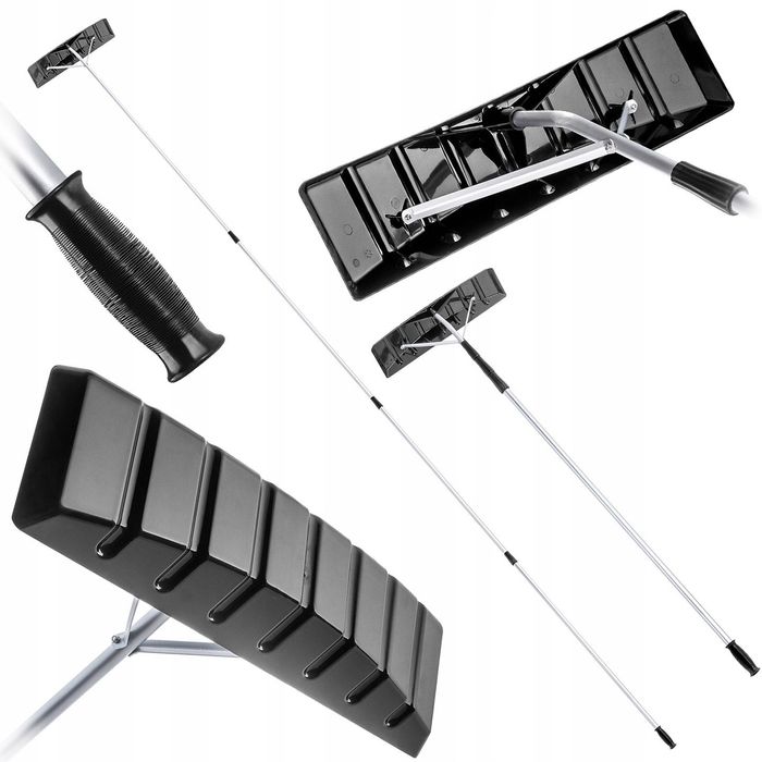 Zgarniacz Do Śniegu Z Dachu Teleskopowy Łopata Do Odśnieżania Paneli