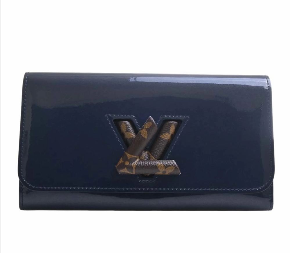 Гаманець жіночий Louis Vuitton Portefeuille Twist Navy(оригінал)