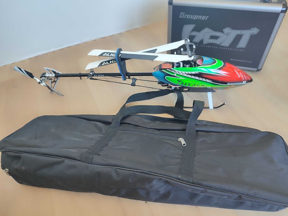 Helikopter Align T-Rex 450L Dominator + radio Graupner MZ24