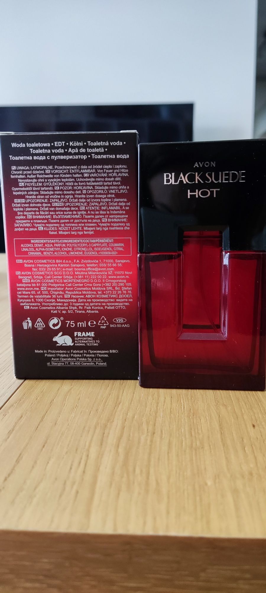 Avon Black Suede Hot 75 ml EDT