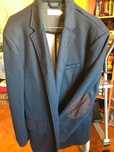 Blazer casual com cotoveleiras