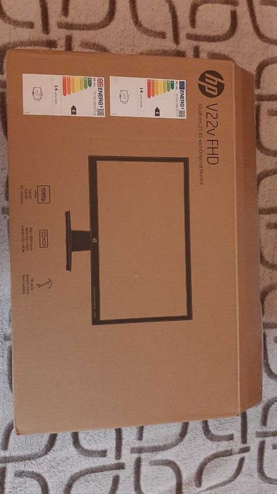 Monitor HP V22v FHD 21,5 " inch HDMI + VGA jak Nowy