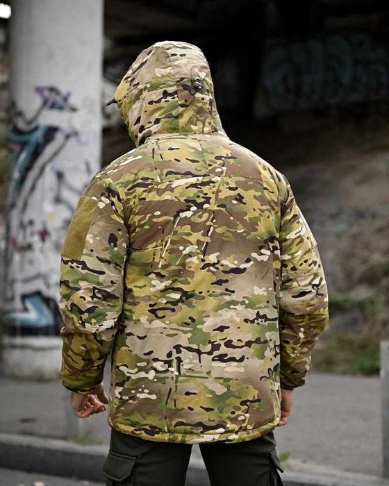 Зимова тактична куртка Multicam (мультикам) без передоплати