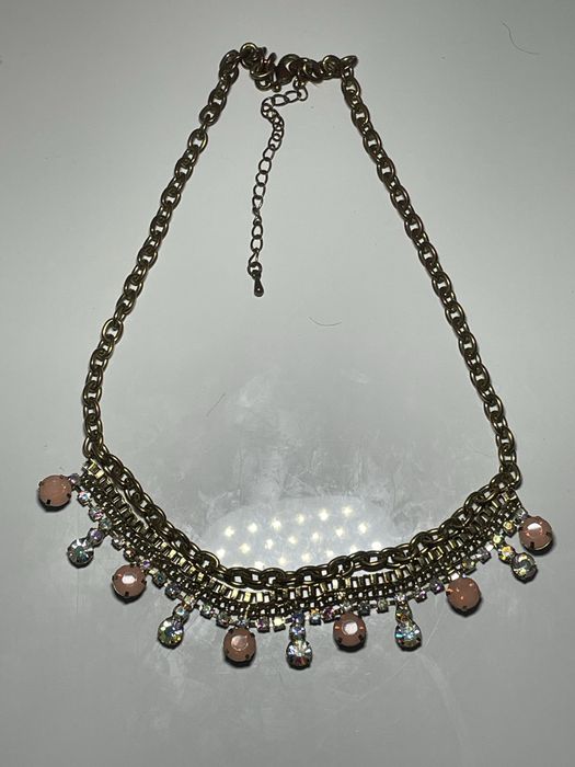 Кольє, намиста вінтаж камінь натуральний , посріблення