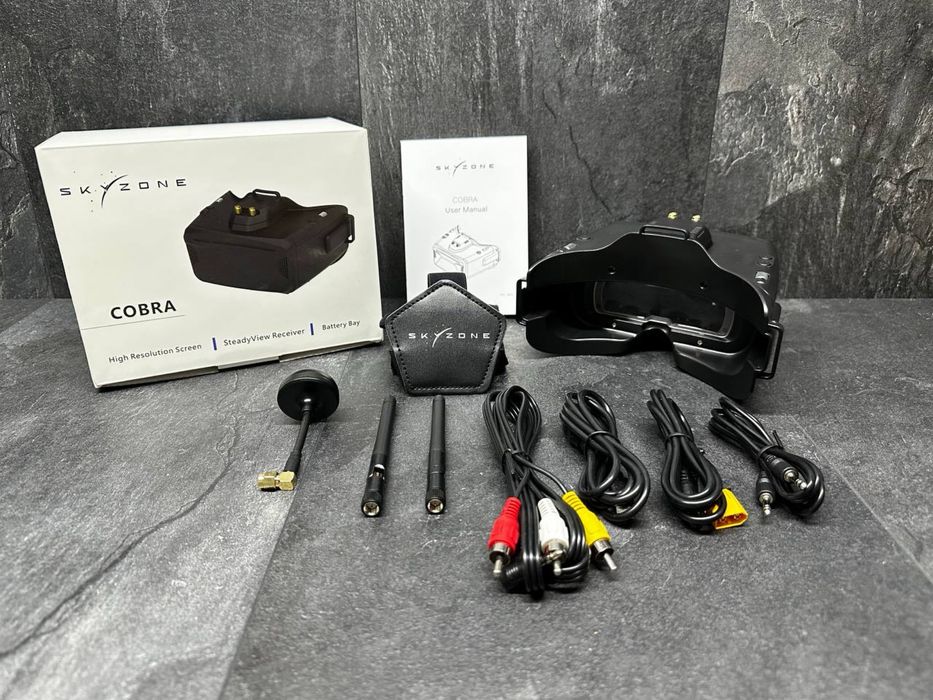 FPV-окуляри Skyzone Cobra X V4 очки 5.8g 48ch для дронов