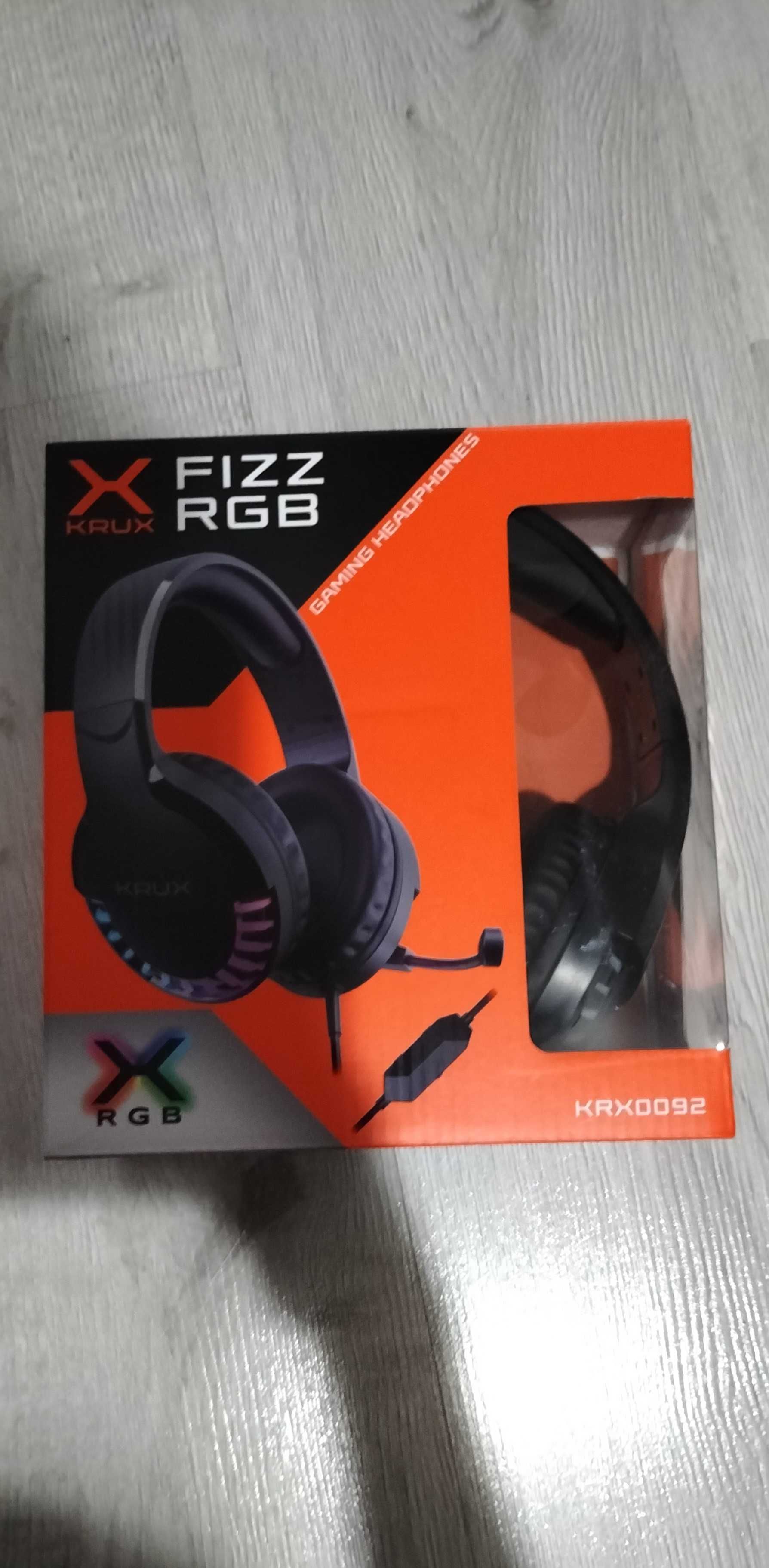 Słuchawki Krux Fizz RGB