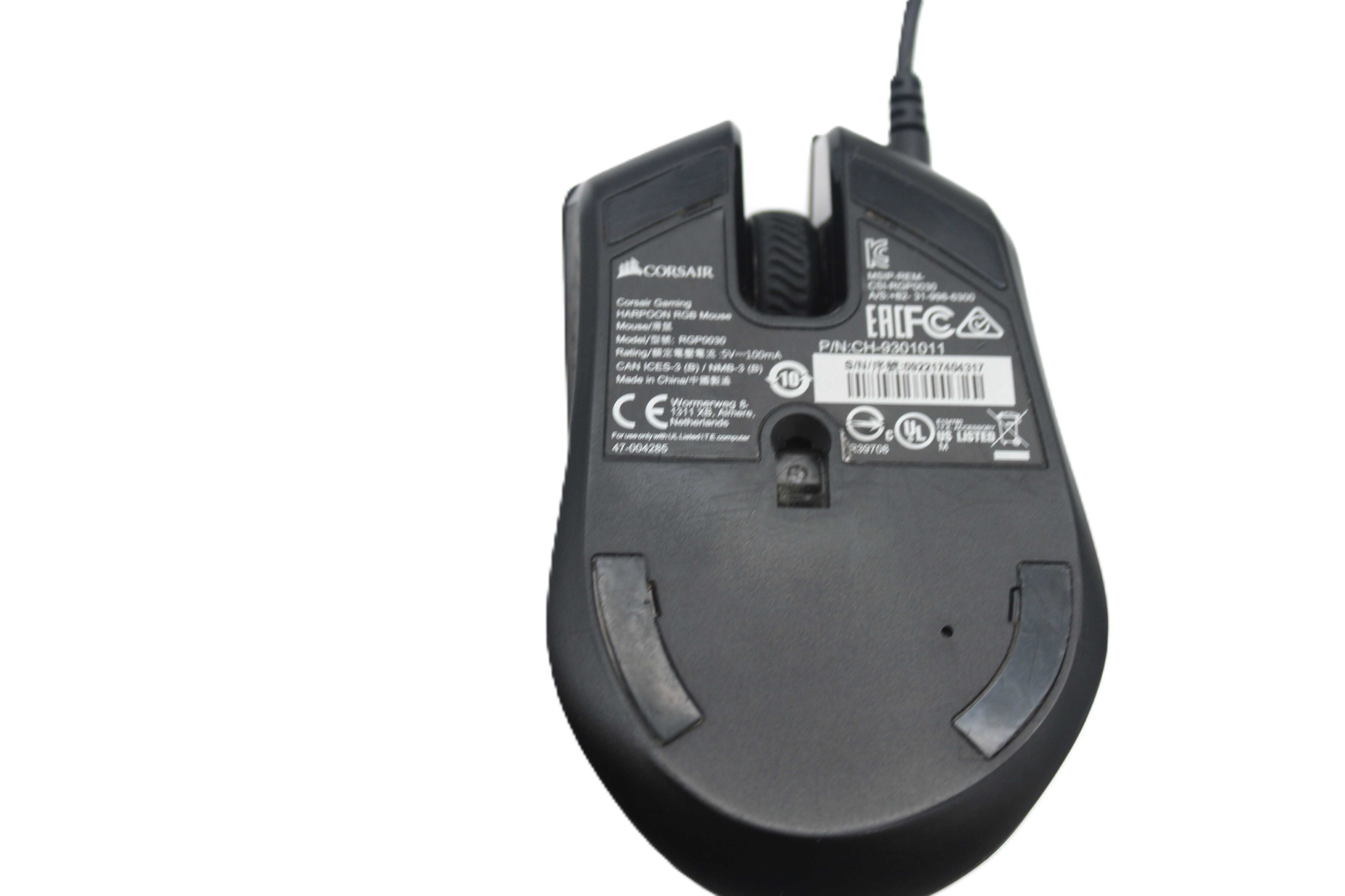 Myszka przewodowa Corsair Harpoon RGB sensor optyczny