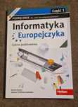 Informatyka Europejczyka część 1 podręcznik