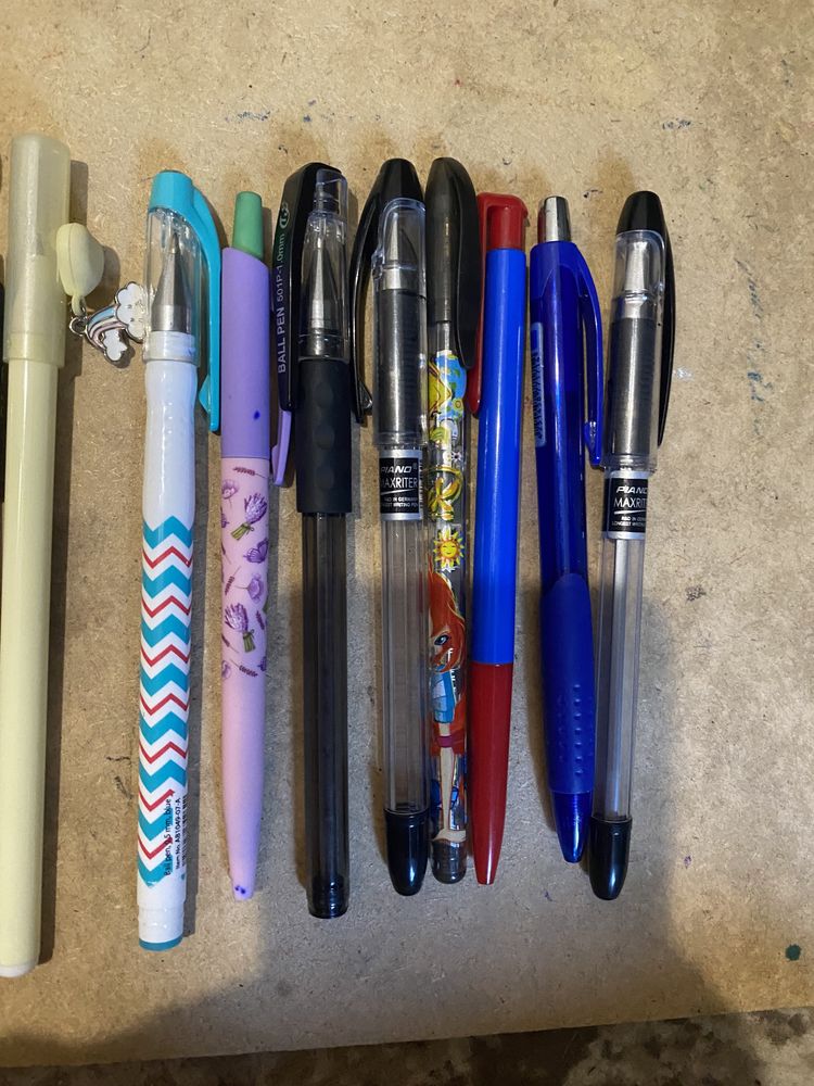 Ручки,ручка,дейзи,для школы,письма,мороженое,пустые,кот