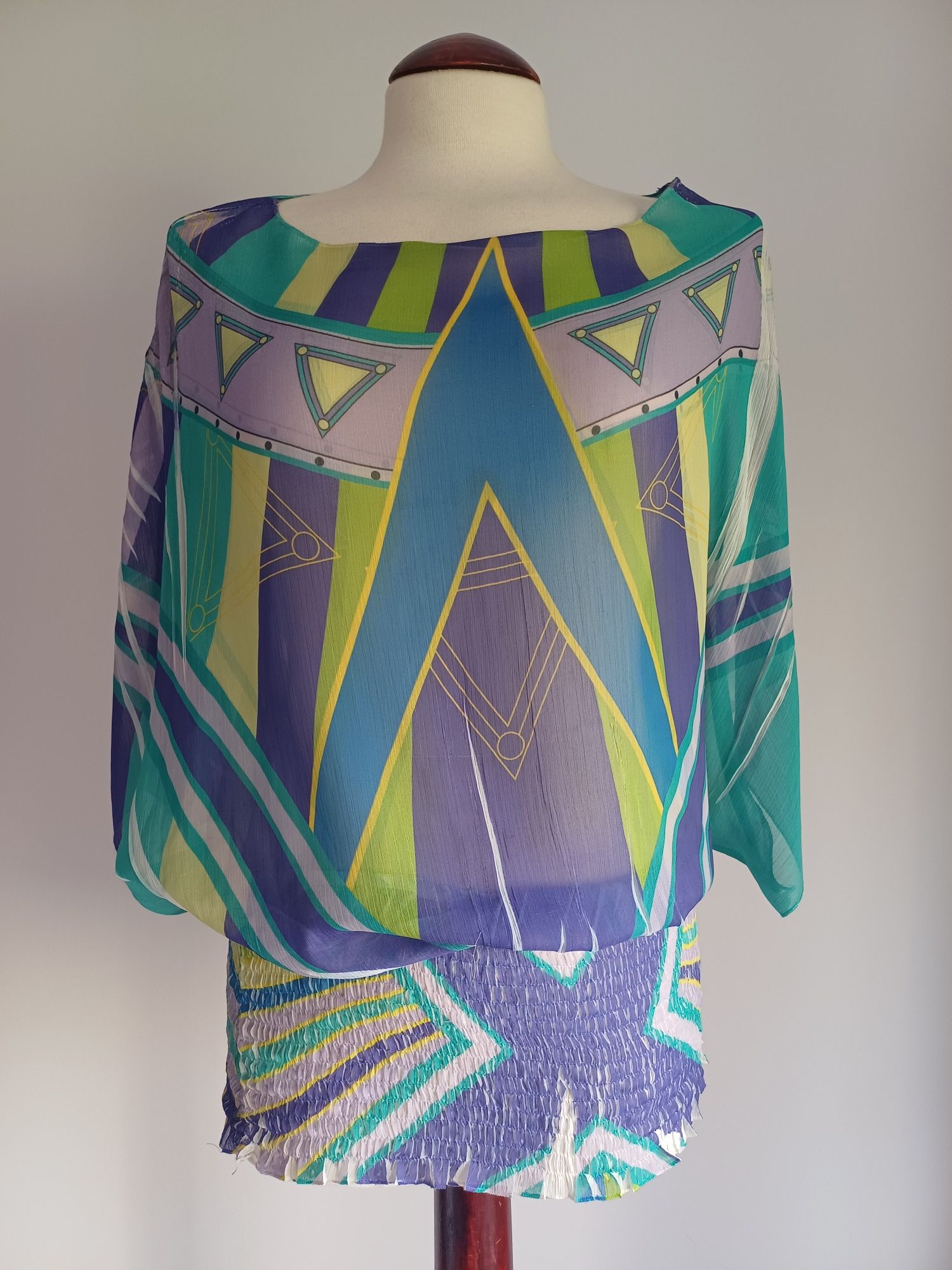Blusa multicolor