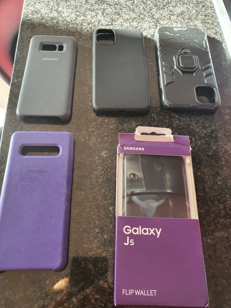 Capas samsung s8 novas + capa ipad mini 4 + j5 + j6