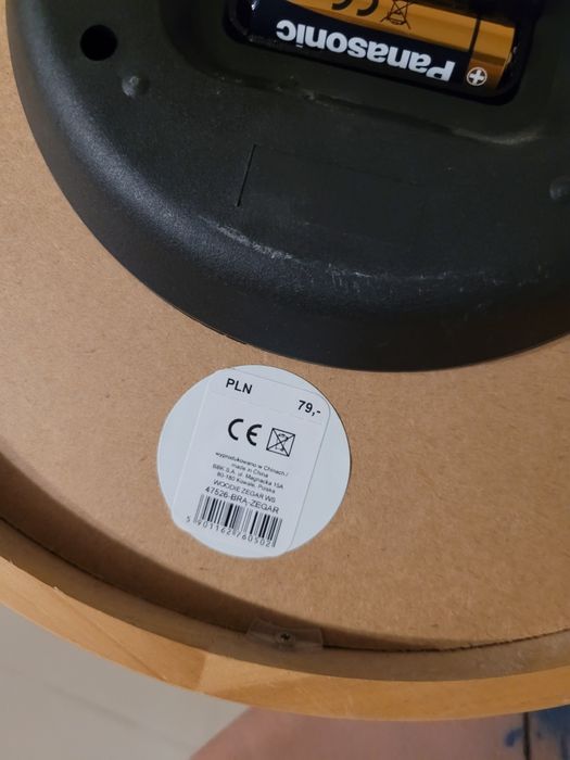 Drewniany zegar Home&You