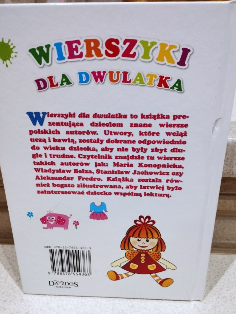 Wierszyki dla dwulatka