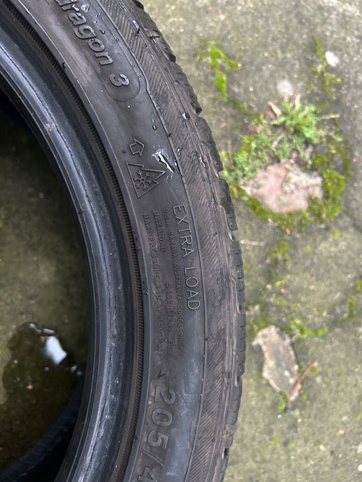 Opony zimowe - cztery sztuki