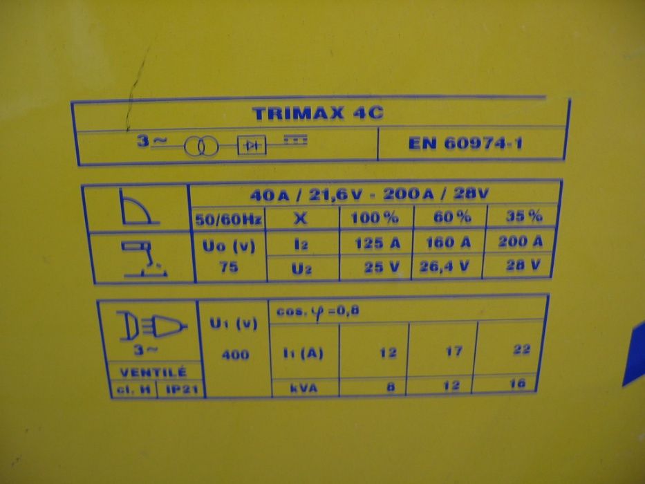 spawarka mma GYS TRIMAX 4c 200A