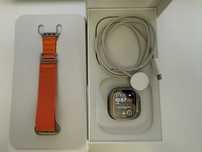 Apple Watch Ultra 49mm LTE Titanium Orange Alpine komplet stan idealny