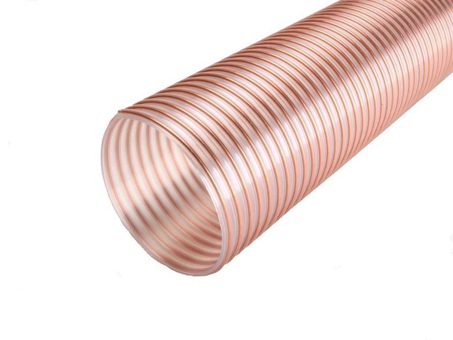 Wąż antystatyczny PUR 100mm przewód odciągu rura 10MB 0,4mm