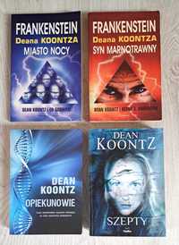 4x Dean Koontz Opiekunowie + Frankenstein Syn marnotrawny + Szepty