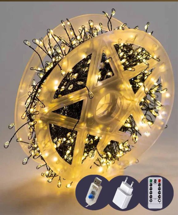 Гірлянда Роса Лапа Мішура